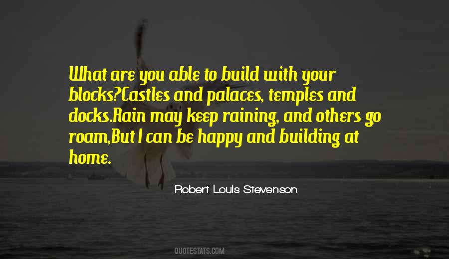 Quotes About Castles #262376