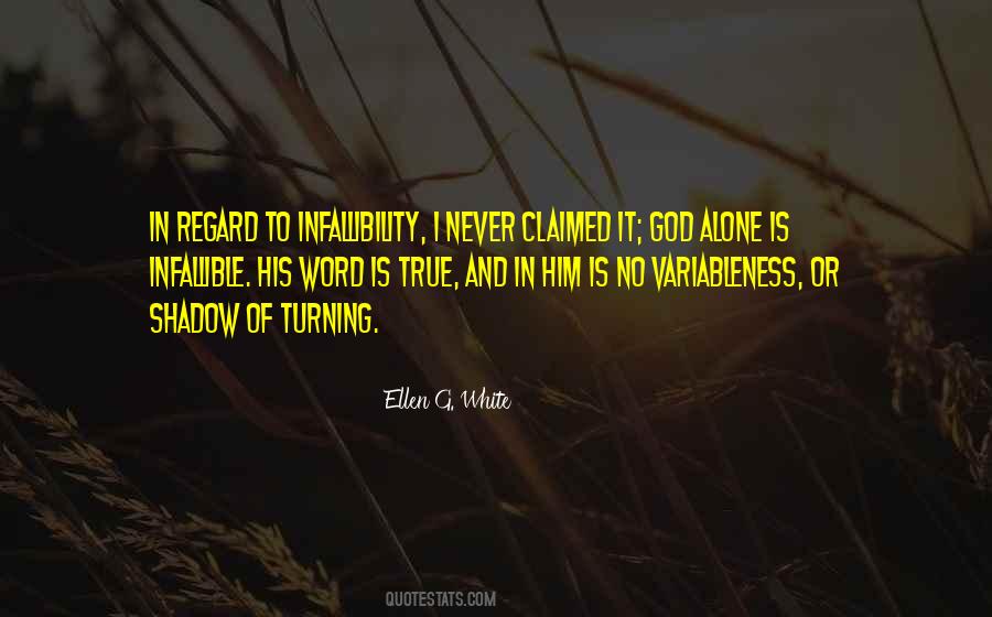 Quotes About Infallibility #377083