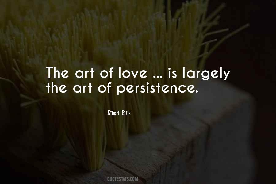 Quotes About Persistence And Love #1591695