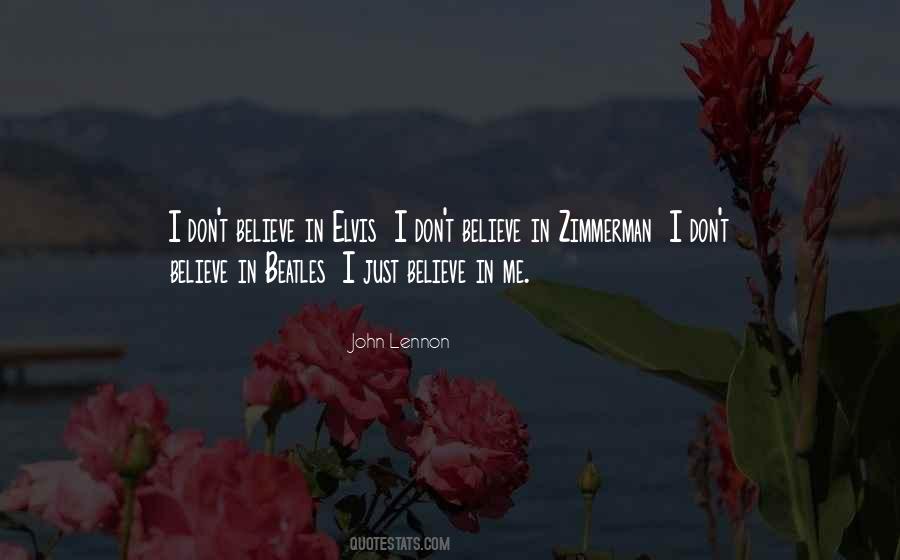 Quotes About Believe In Me #276277