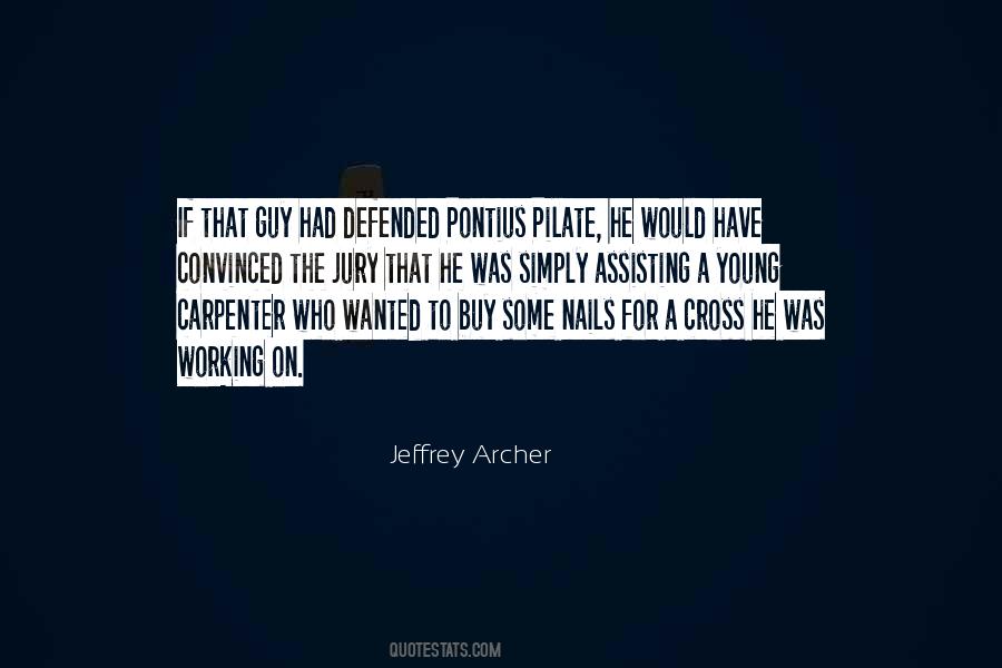 Quotes About Carpenter #1078901