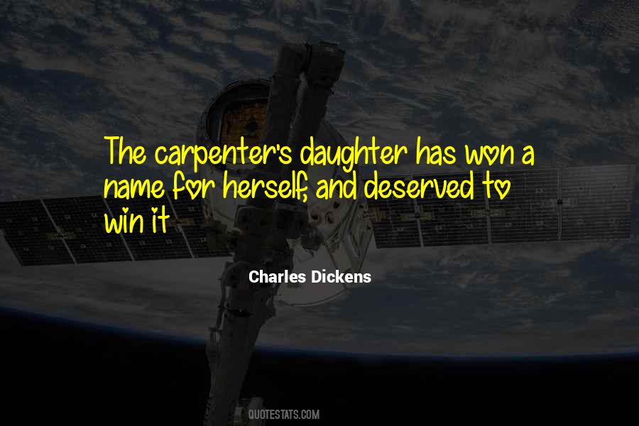 Quotes About Carpenter #1119232