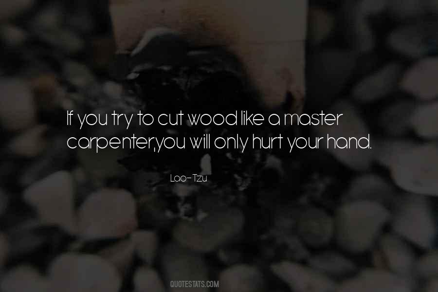Quotes About Carpenter #1469801