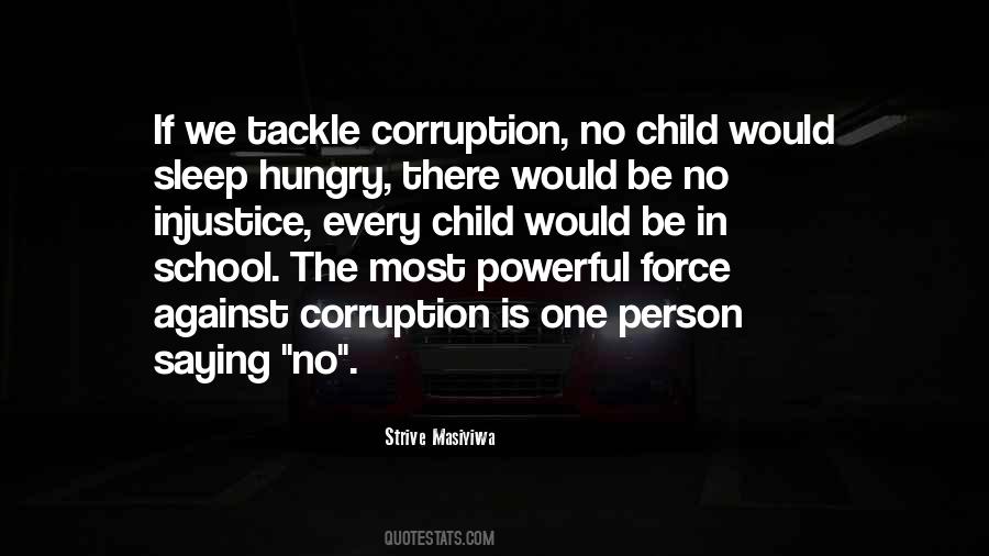 No Corruption Quotes #131237