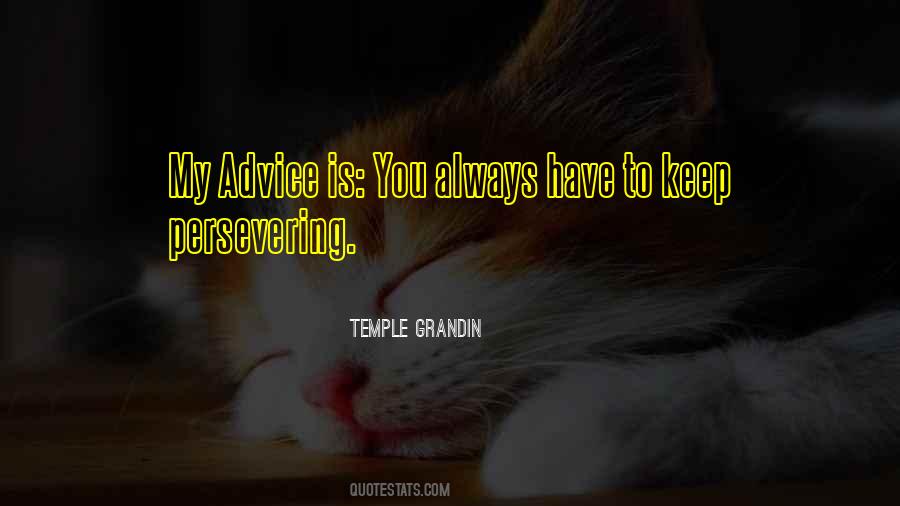 Quotes About Persevering #1027166