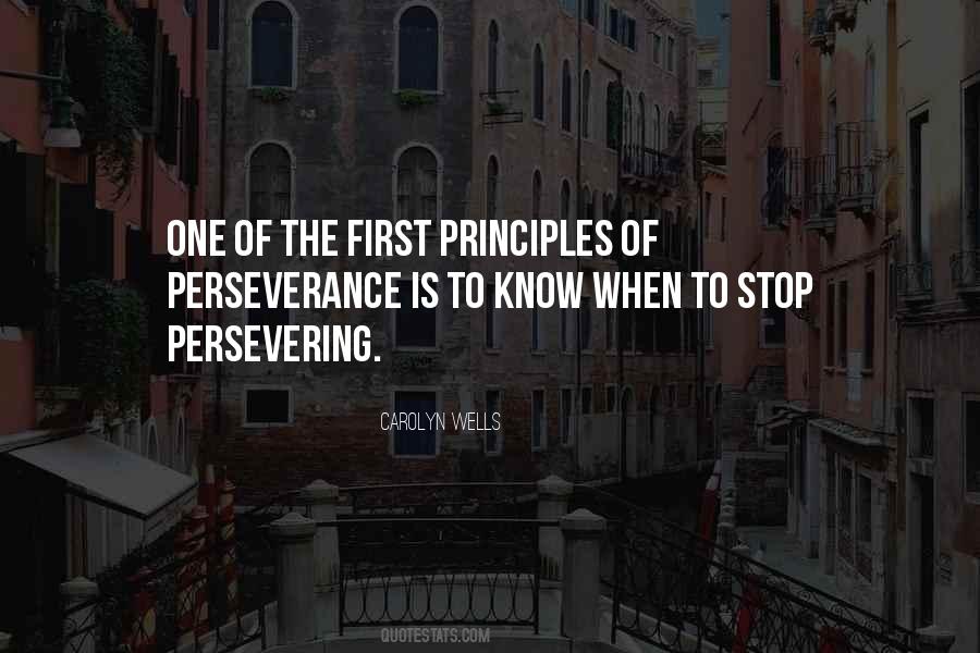Quotes About Persevering #1181741