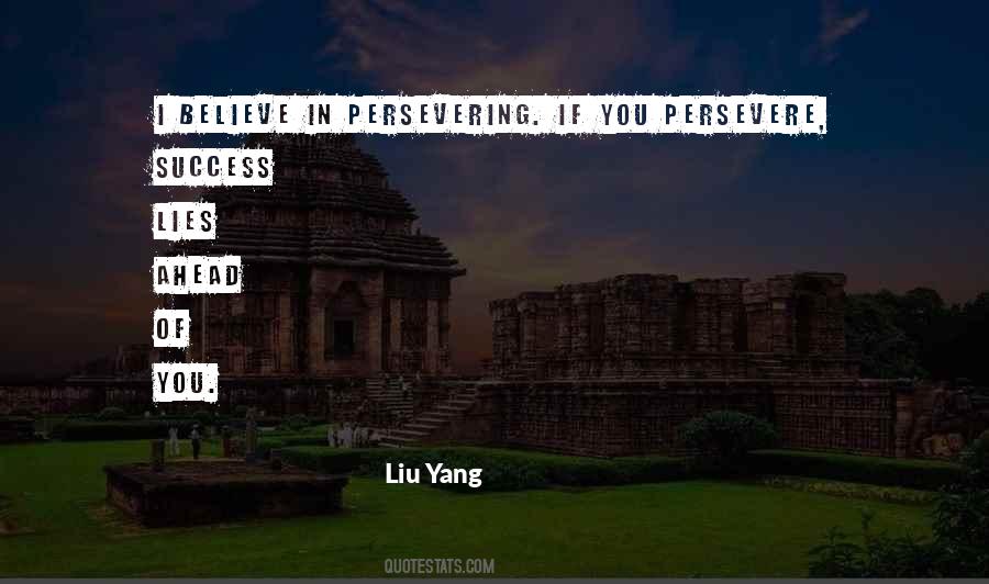 Quotes About Persevering #1403565