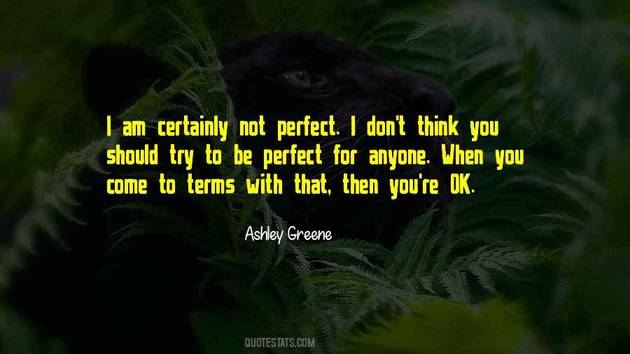 Quotes About Not Perfect #1101252