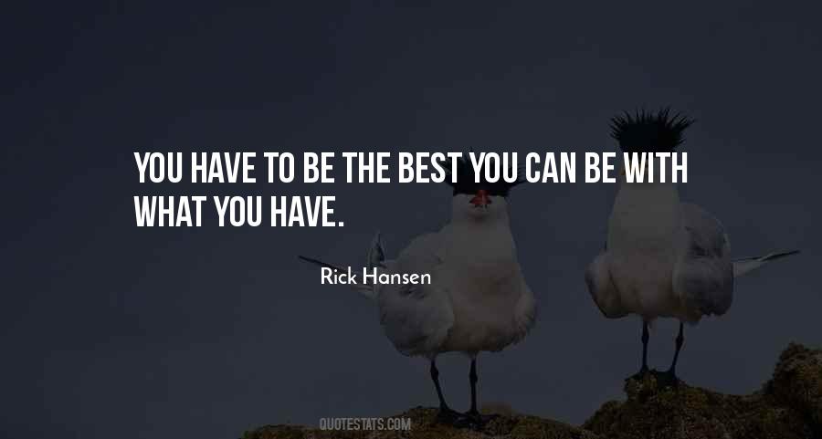 Quotes About The Best You #1303186