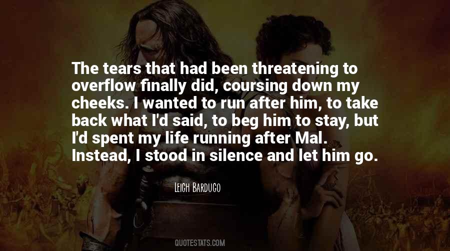 Quotes About Let Him Go #1451082
