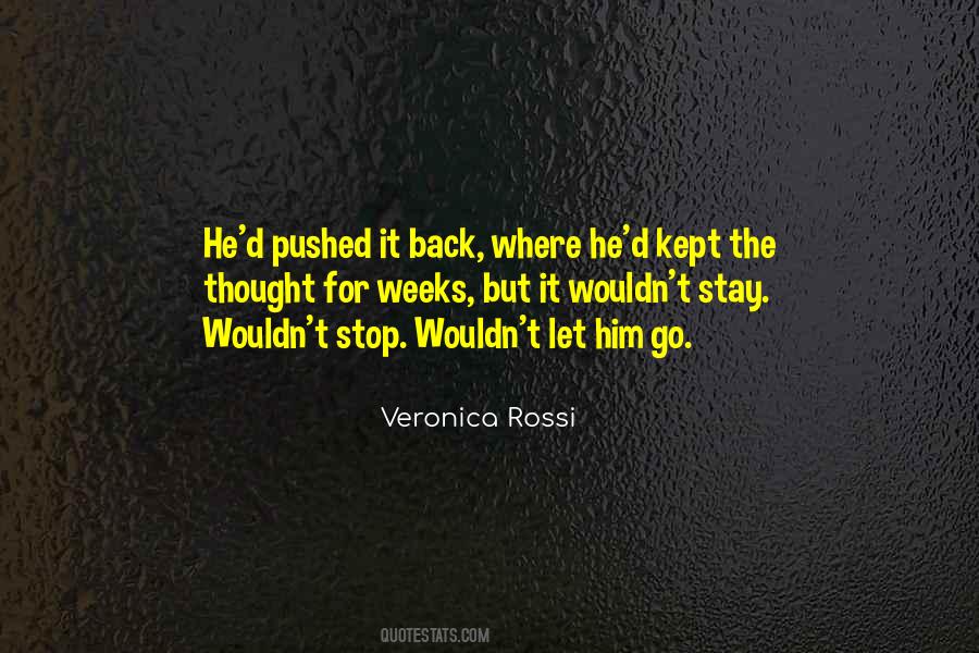 Quotes About Let Him Go #168123