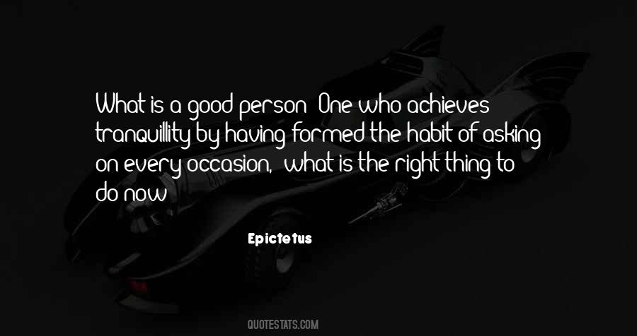 Quotes About A Good Person #1214027