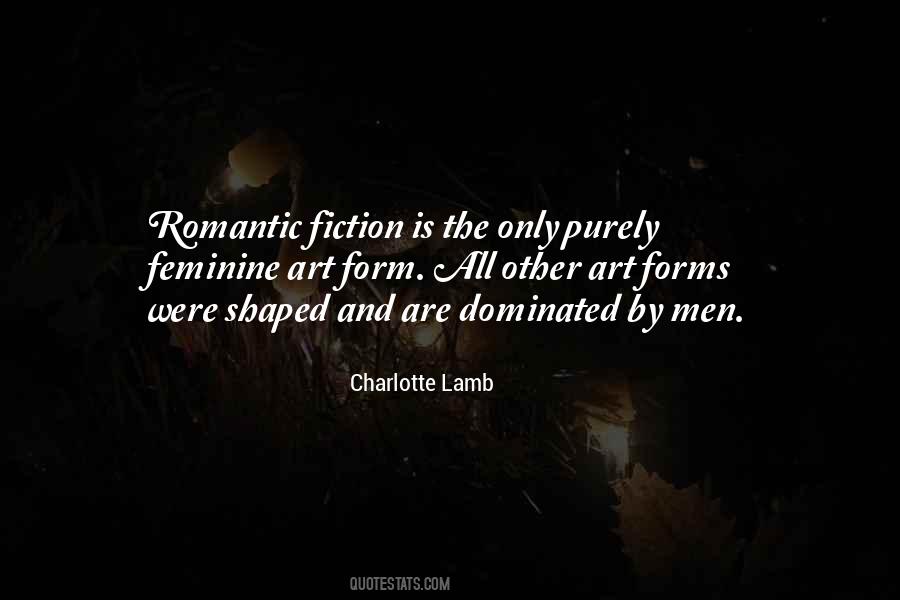 M F M Romantic Fiction Quotes #312125