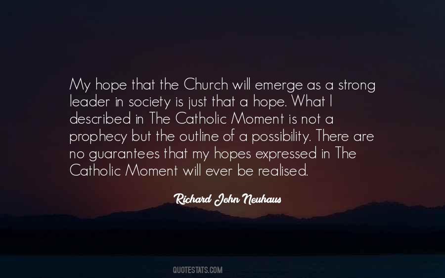 Hope Church Quotes #557176