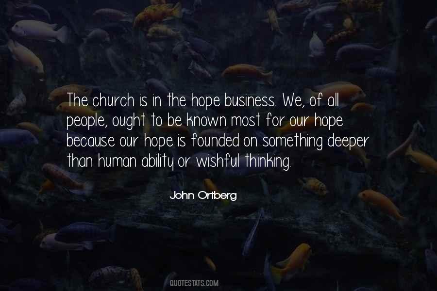 Hope Church Quotes #971438