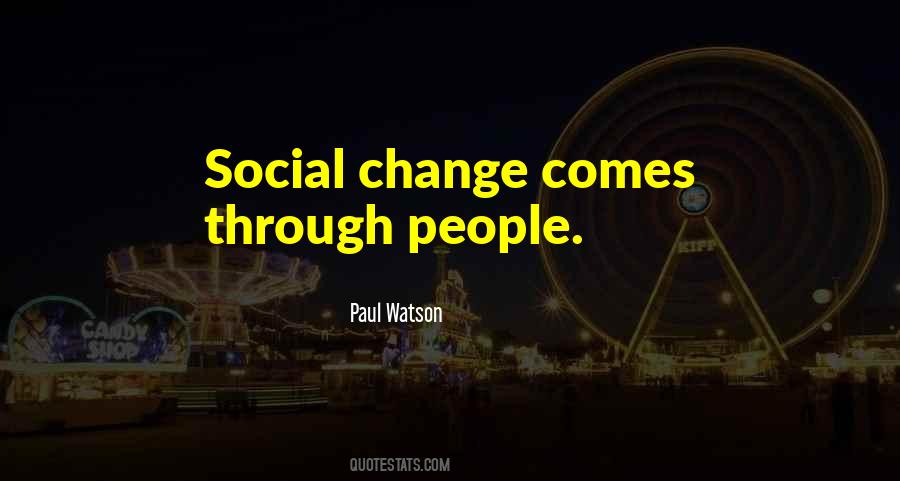 Quotes About Social Change #1647804