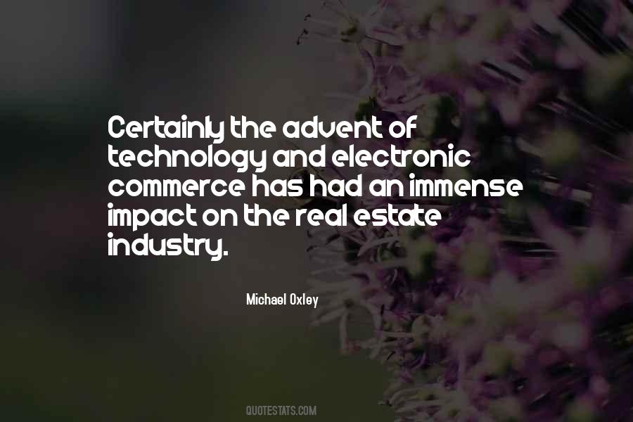 Quotes About Impact Of Technology #269739