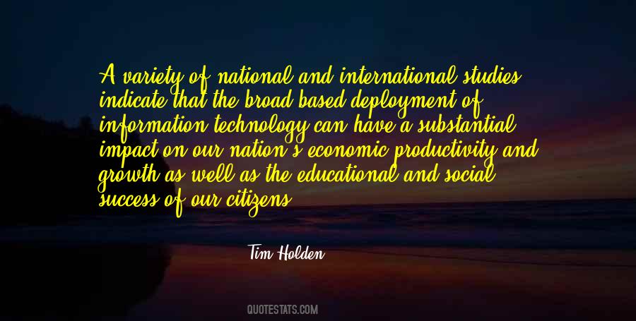 Quotes About Impact Of Technology #606628