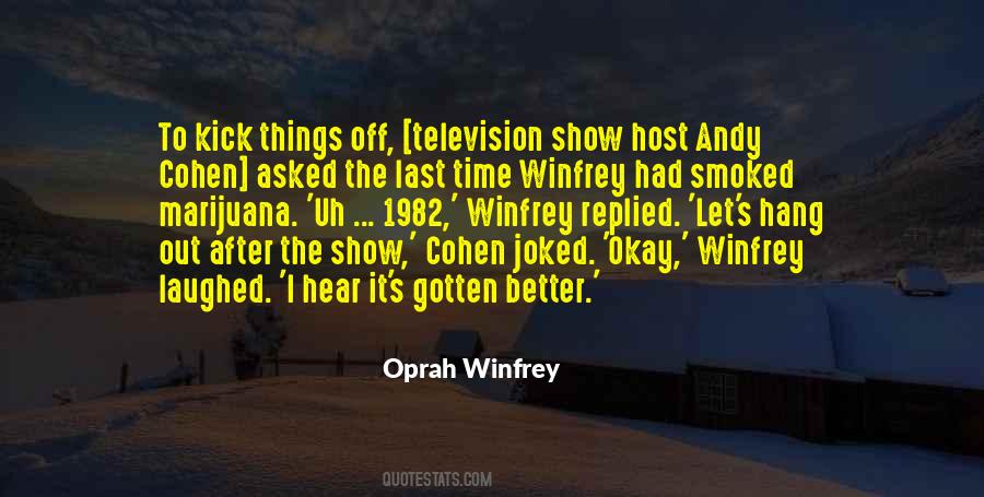 Television Host Quotes #1235415