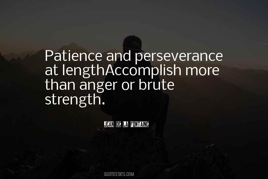 Quotes About Perseverance And Patience #117664