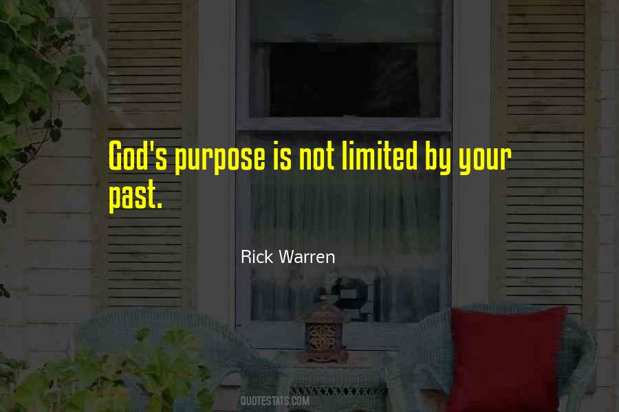 God S Purpose Quotes #177404