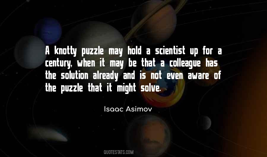 Quotes About Solving Puzzles #1070637