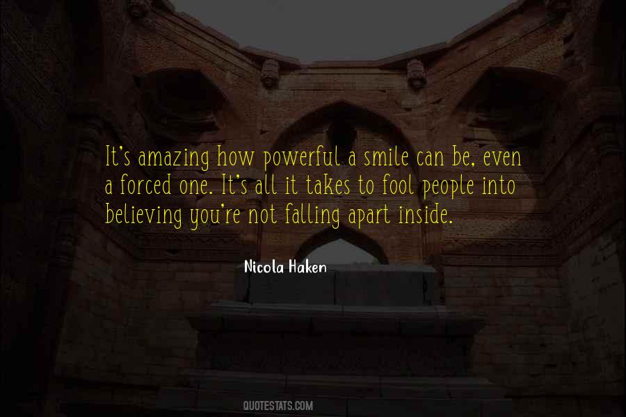 Quotes About Falling Apart On The Inside #225205