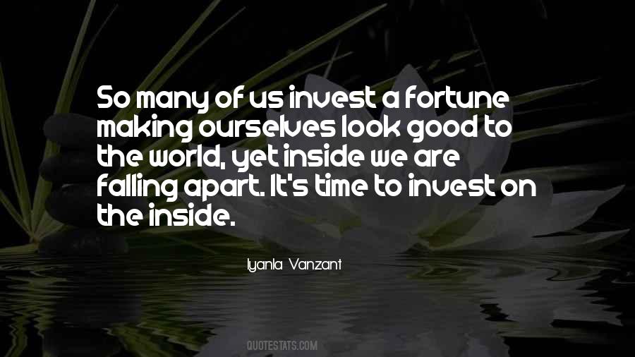 Quotes About Falling Apart On The Inside #795228