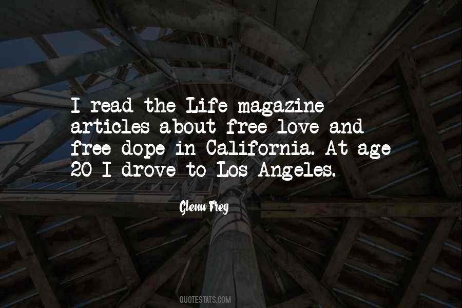 I Love Los Angeles Quotes #1582704