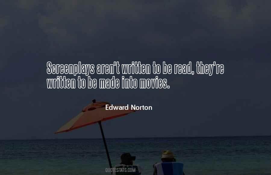 Quotes About Screenplays #1027954