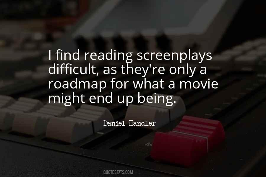 Quotes About Screenplays #1132482