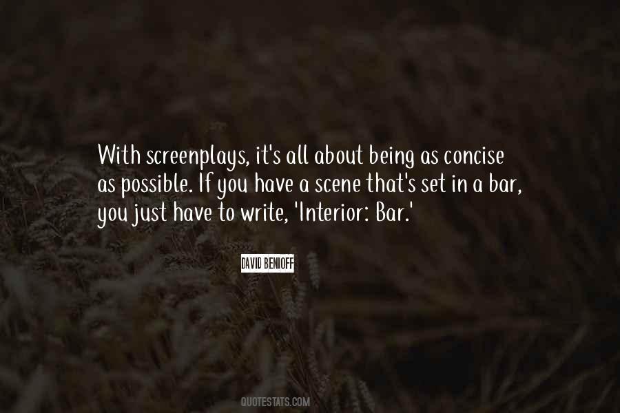 Quotes About Screenplays #1204132