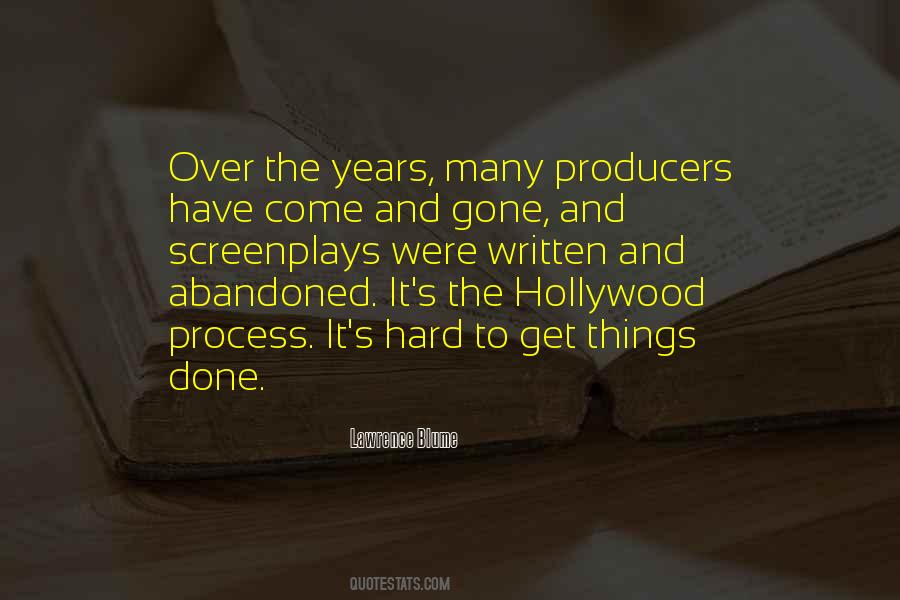 Quotes About Screenplays #1347607