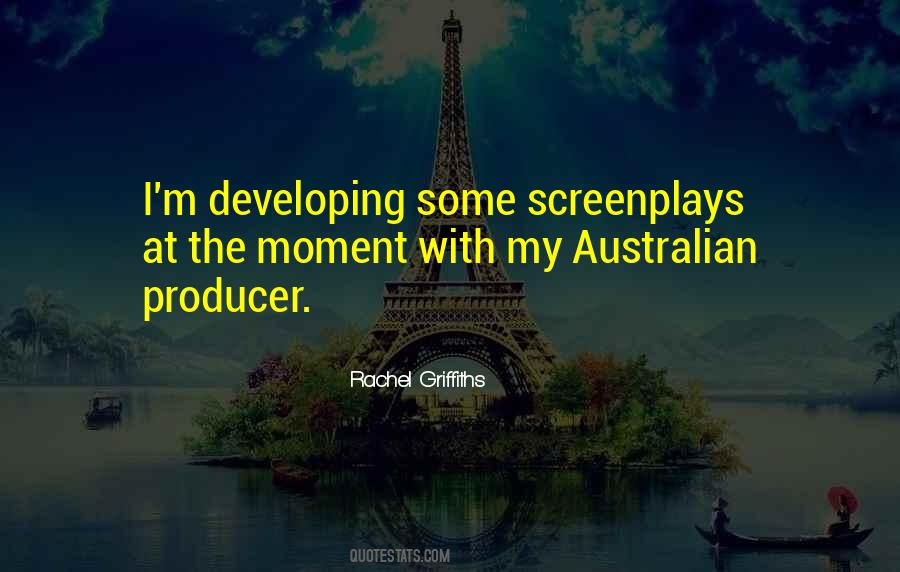 Quotes About Screenplays #1474117