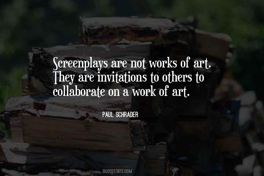 Quotes About Screenplays #1489592