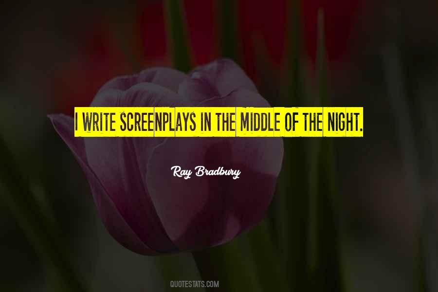 Quotes About Screenplays #1503197