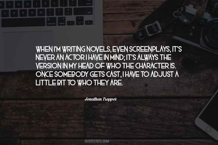 Quotes About Screenplays #930606