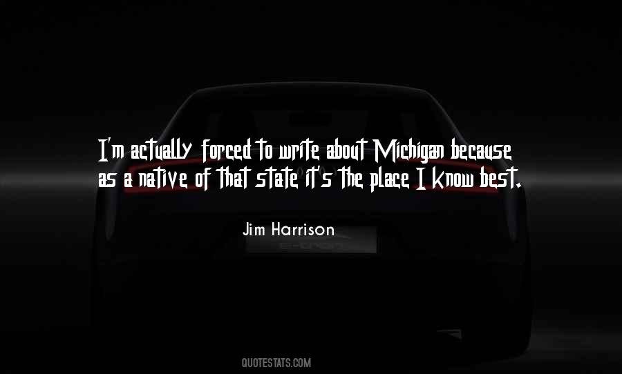 Quotes About The State Of Michigan #782162