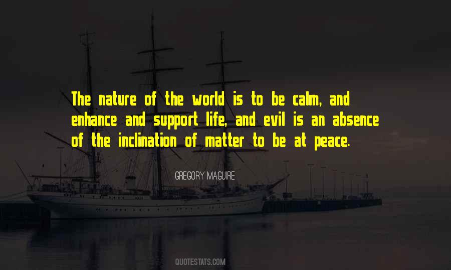 Be At Peace Quotes #1548291