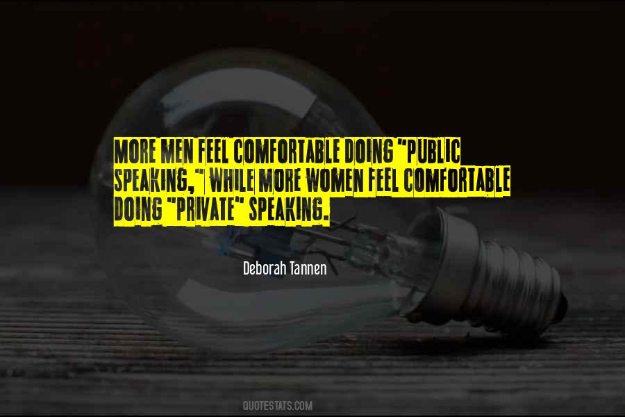 Quotes About Public Speaking #1033721