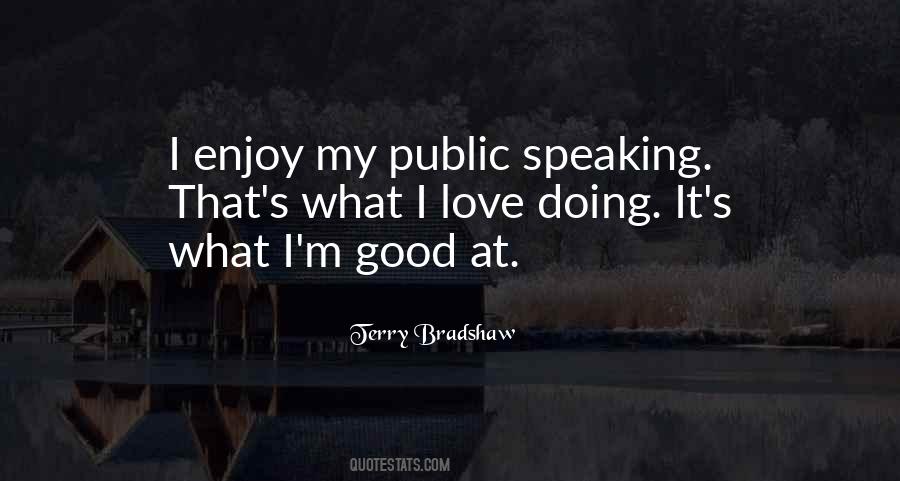 Quotes About Public Speaking #1620132