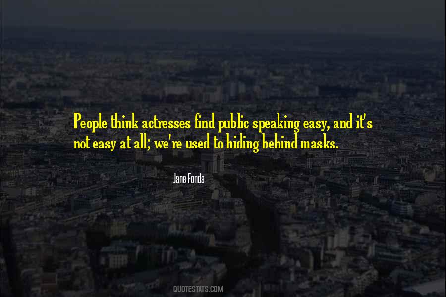 Quotes About Public Speaking #1815687