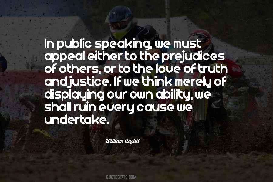 Quotes About Public Speaking #602490