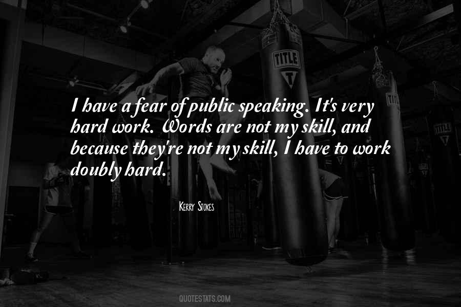 Quotes About Public Speaking #757360