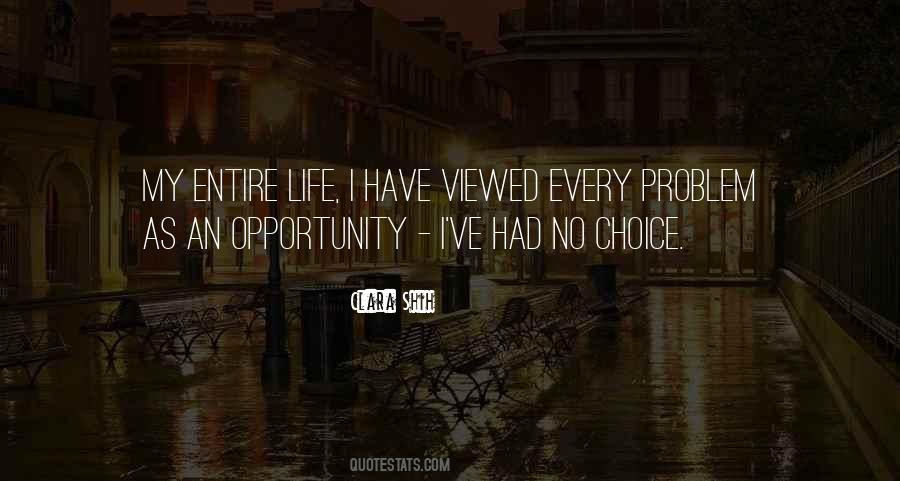 Problem As An Opportunity Quotes #1733549