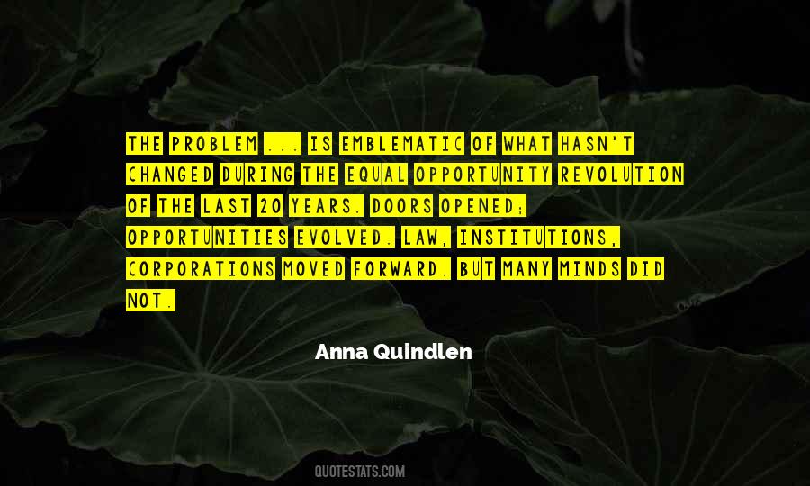 Problem As An Opportunity Quotes #776522