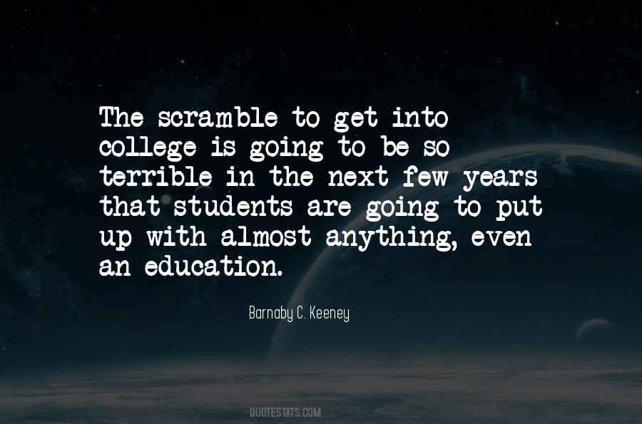 Quotes About 4 Years Of College #60438