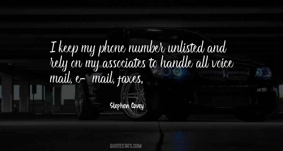 Quotes About My Phone Number #412083