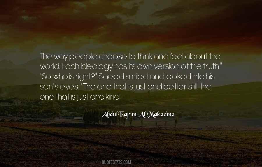 Own Version Quotes #174802