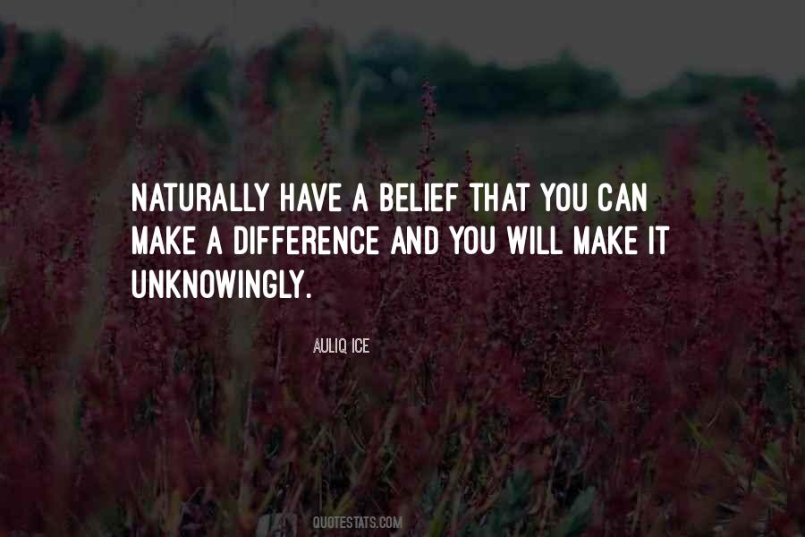 You Make A Difference Quotes #105399